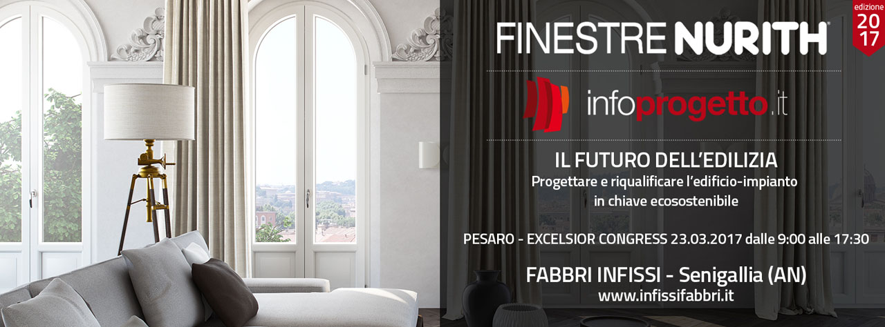 FINESTRENURITH presente all'evento INFOPROGETTO di PESARO URBINO