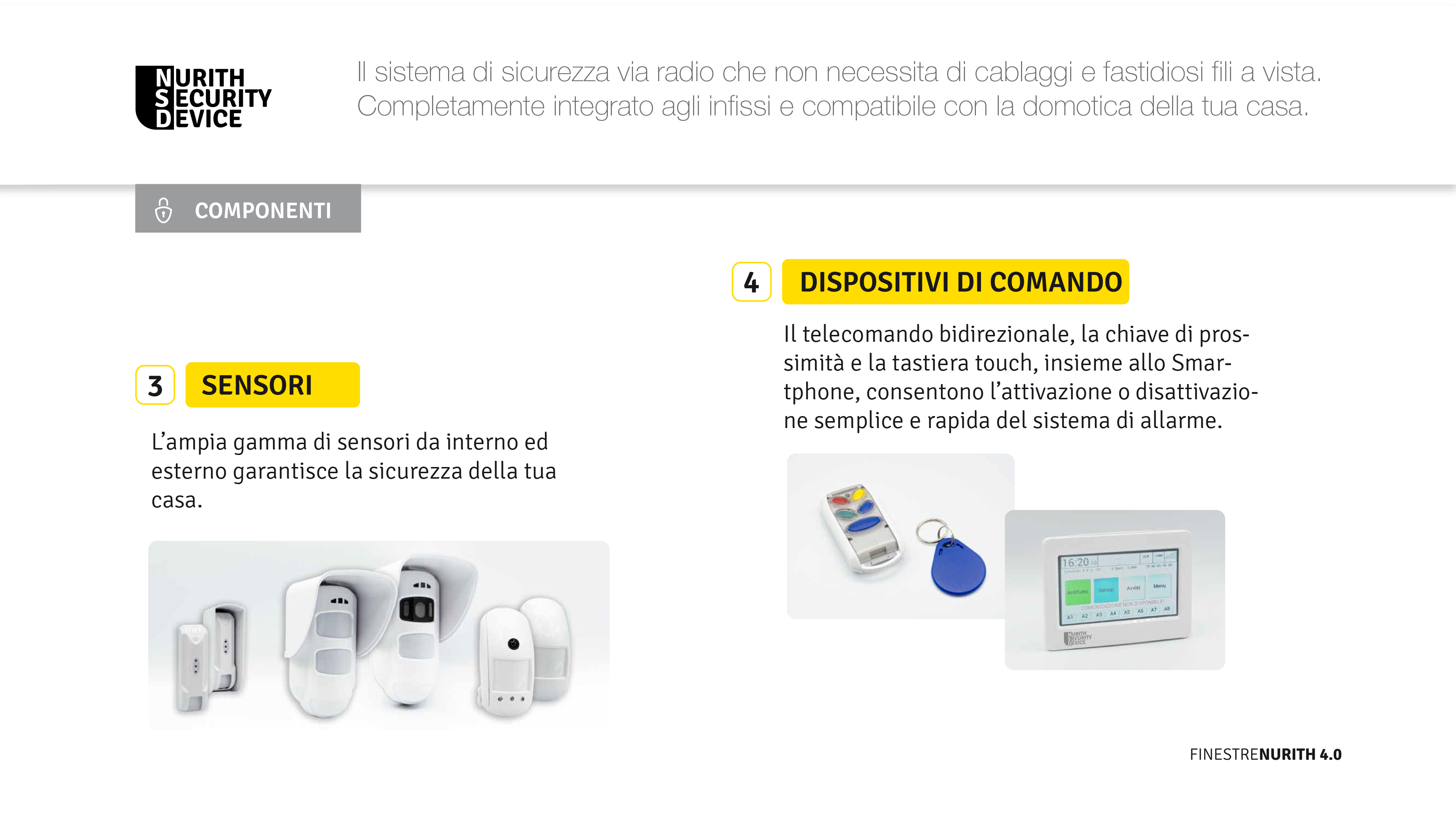 Dispositivi di sicurezza casa