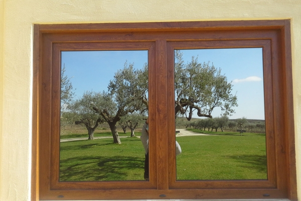 Infissi in PVC a Caltanissetta per la cantina Principi di Butera