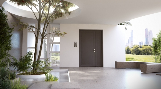 Impero - Double Glazed Alluminium Entrance Doors FINESTRENURITH